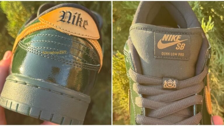 Nike SB Dunk Low PRM WC ‘Nere Abete/Oro Metallico’ IQ0431-300